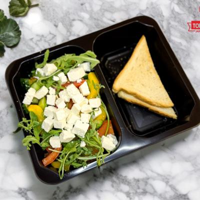 Šopský salát (vegetariánské, fitness), 350g celá porce