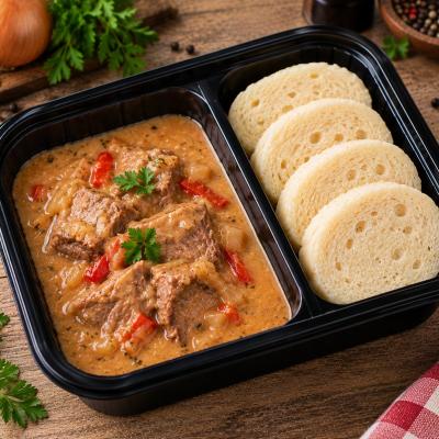 Hamburská vepřová kýta, houskový knedlík (česká klasika jako od maminky), 350g celá porce/ 100g maso