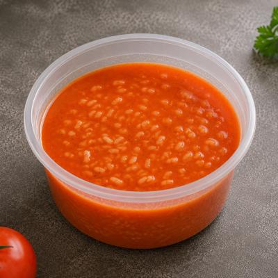 Rajčatová s rýží (vegetariánské), 15,- Kč
