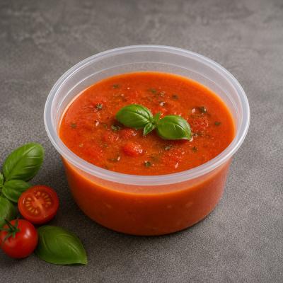 Letní rajčatová s bazalkou (vegetariánské)